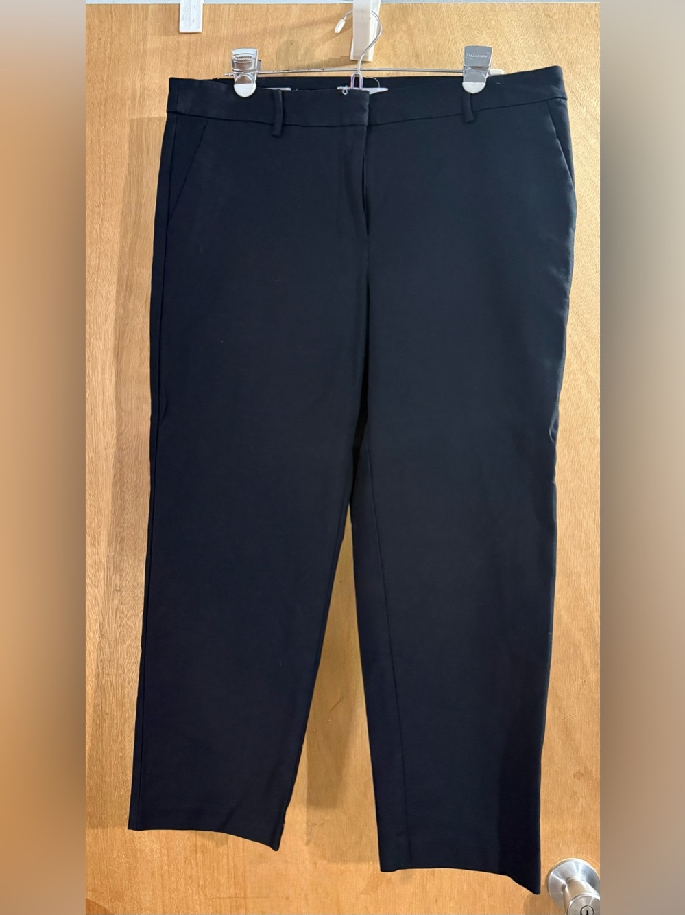 LOFT Black Straight-Leg Women's Pants